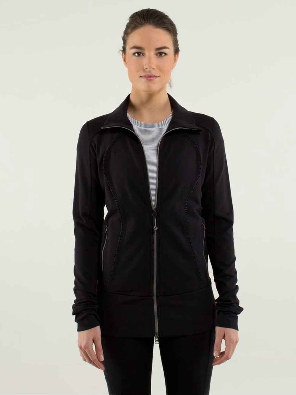 Lululemon Nice Asana Jacket *Ruffle
Black